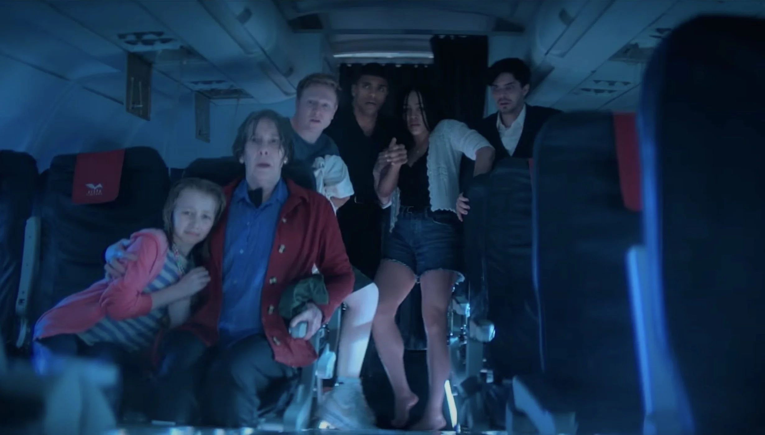 New trailer for the shark-survival-in-a-plane-crash thriller.  THERE IS NO WAY TO GET UP